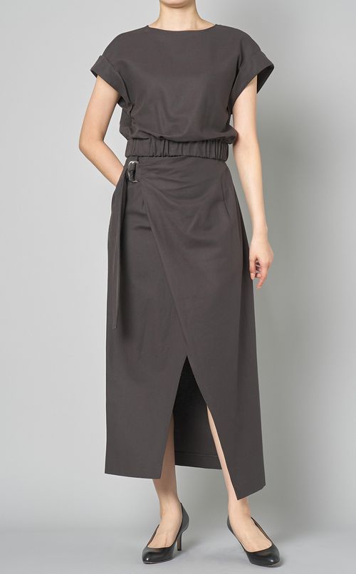 コットンリネンショートトップス