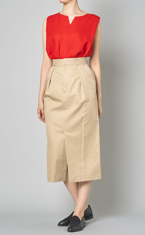 タックフレアスカート