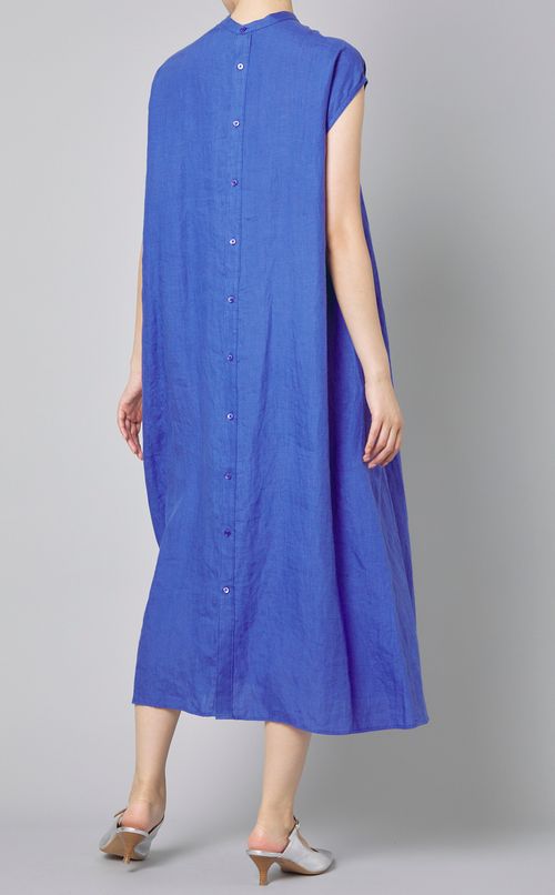 リネンフレンチスリーブワンピース