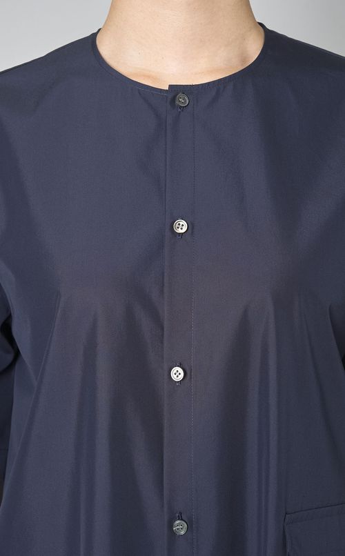 ハーフスリーブシャツワンピース