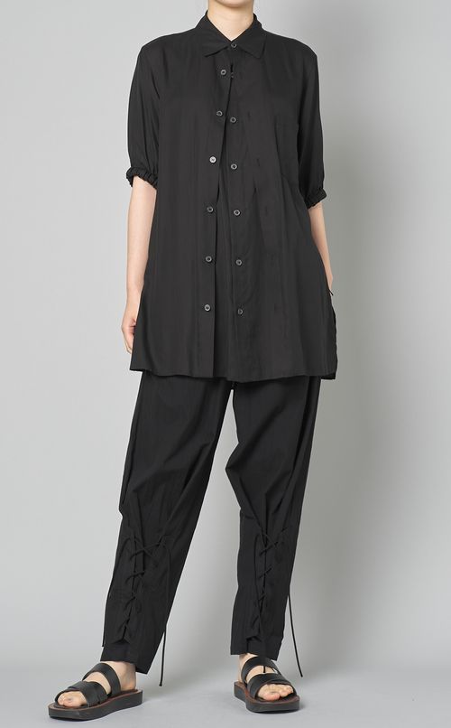 タックレイヤードショートスリーブシャツ