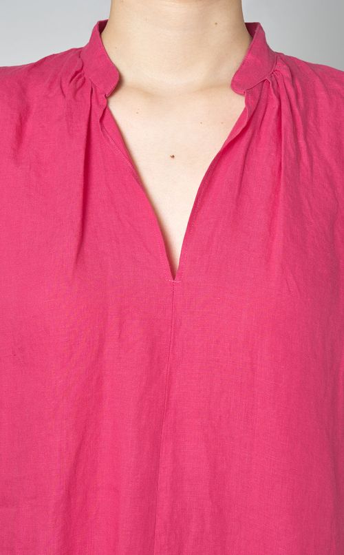 リネンバルーンスリーブワンピース