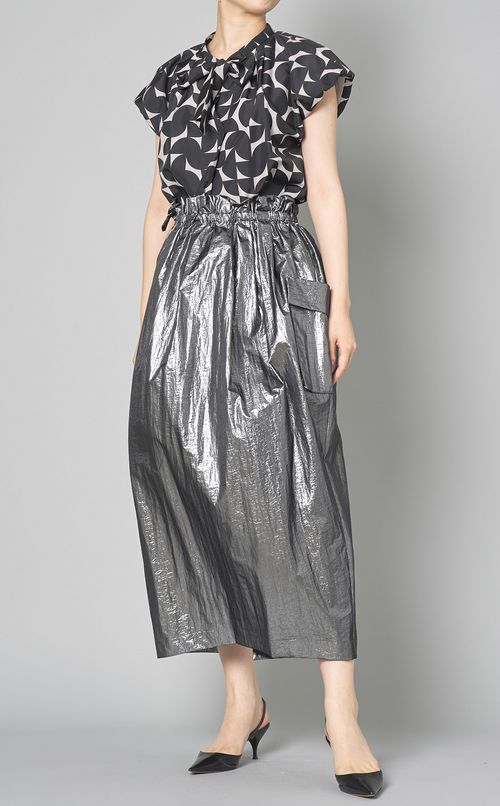 ジオメトリックスキッパーブラウス