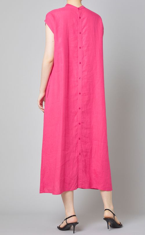 リネンフレンチスリーブワンピース