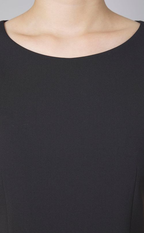 トレーサブルウールハーフスリーブワンピース