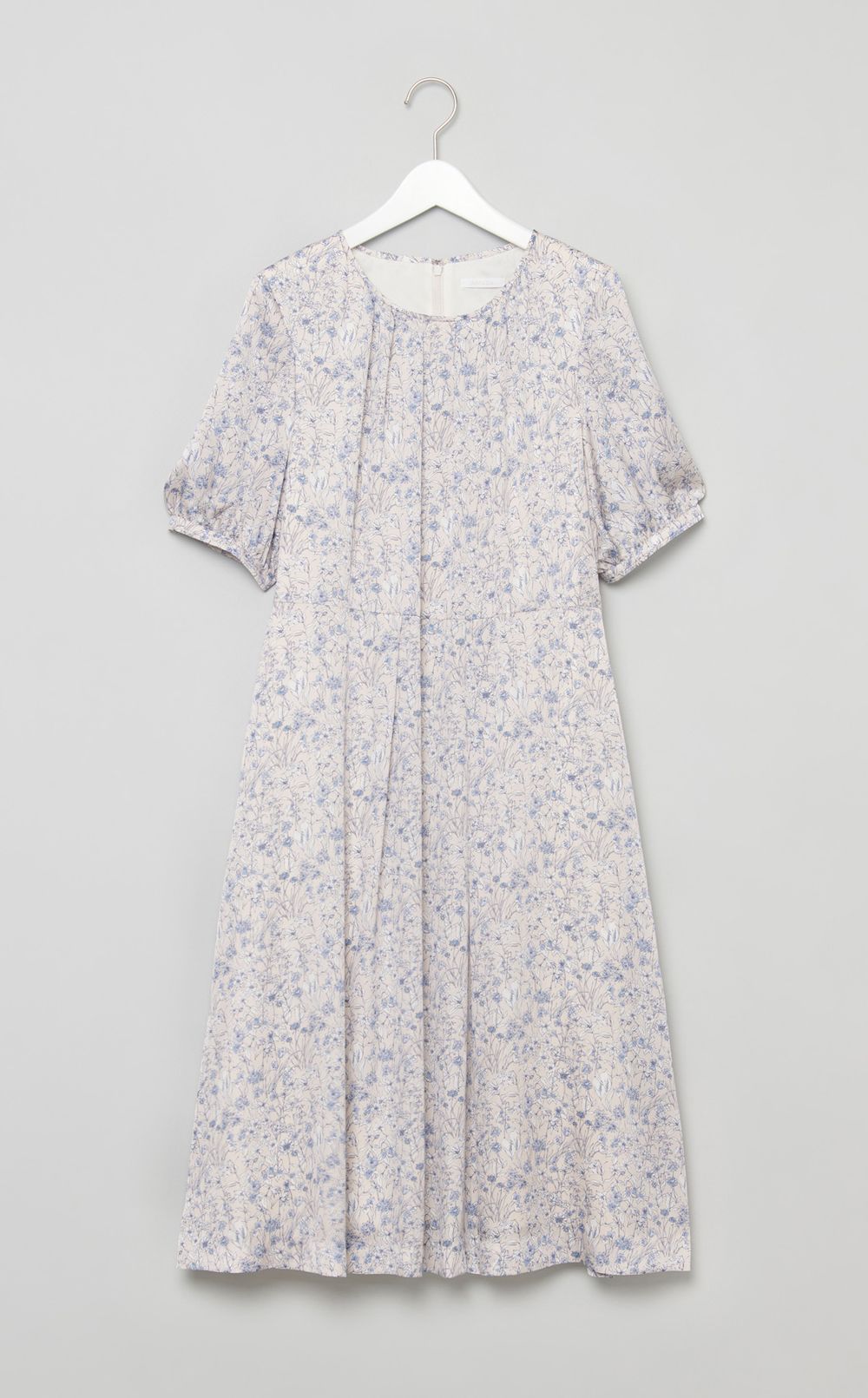 フラワーギャザースリーブワンピース