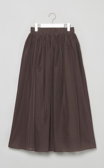 シアーオーガンジーフレアスカート