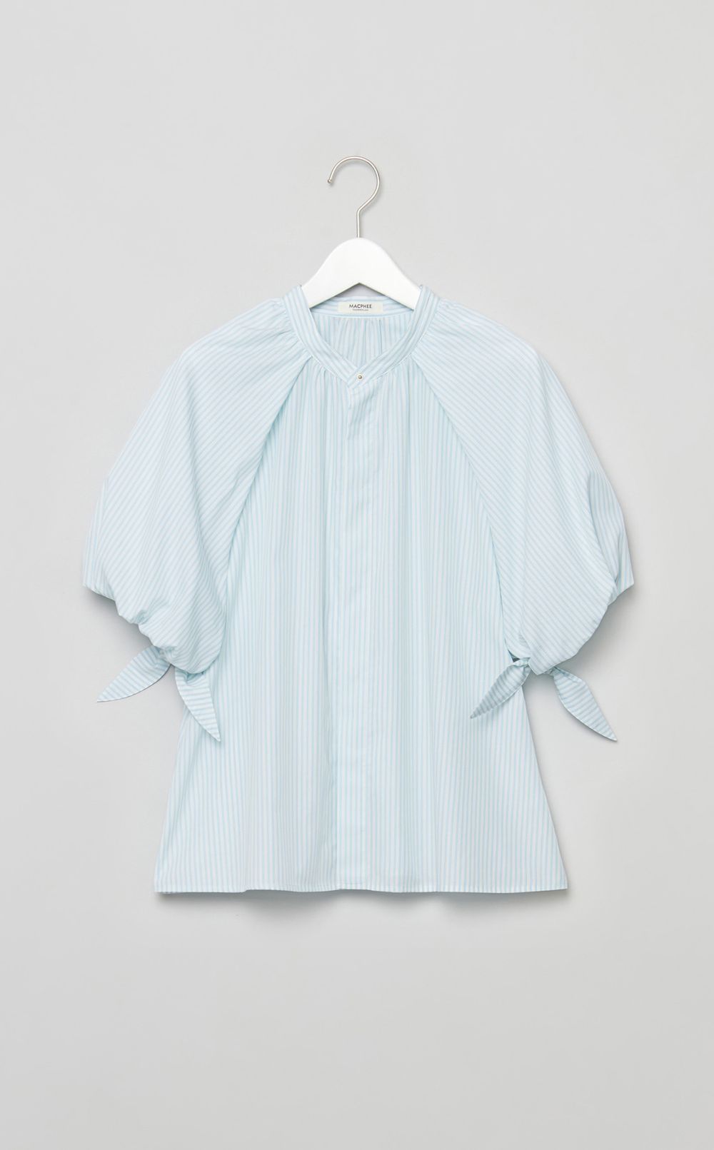 ブロードギャザースリーブブラウス