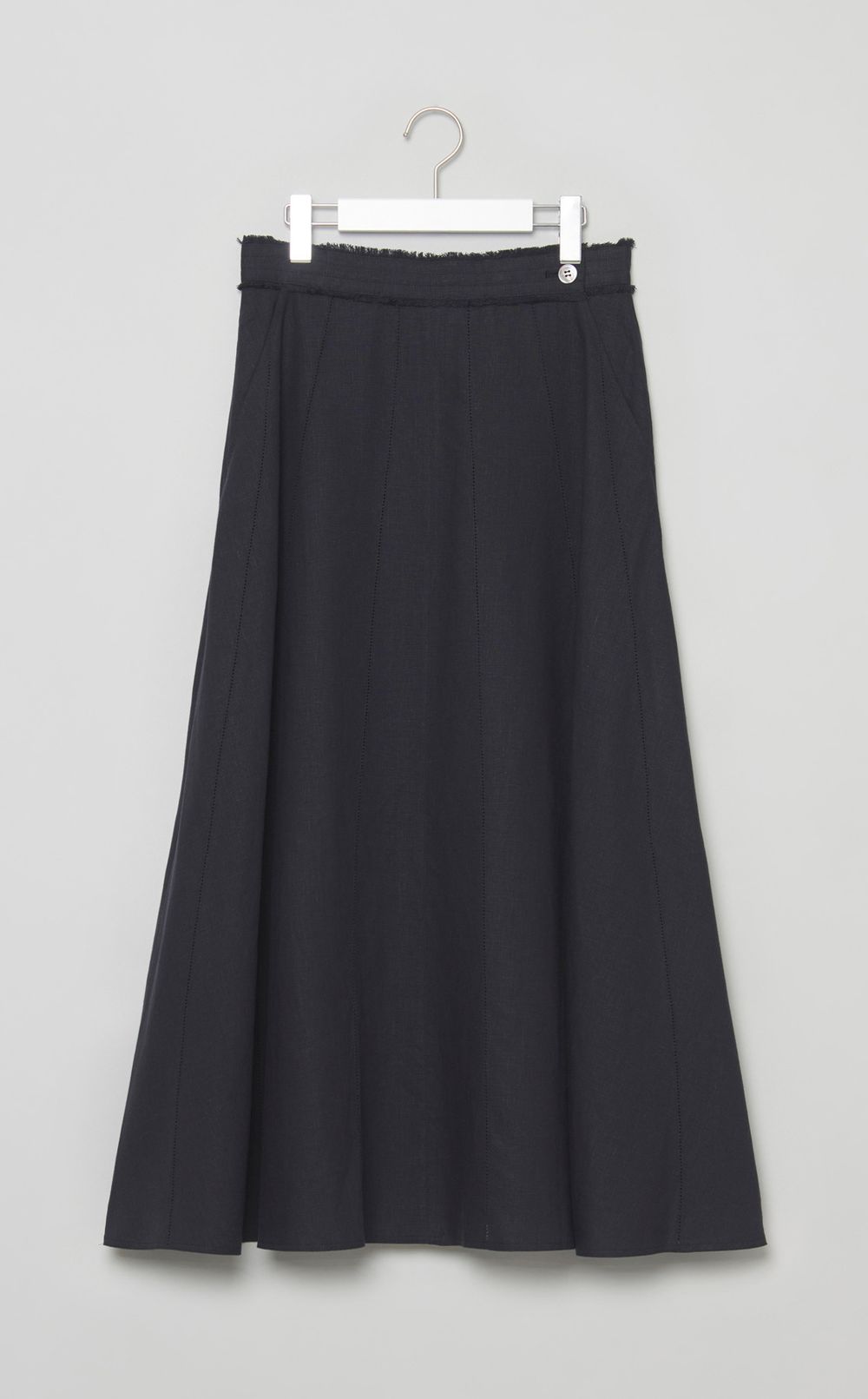 フレンチリネンAラインスカート