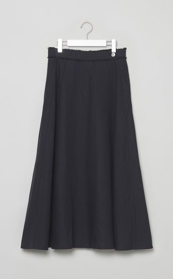 フレンチリネンAラインスカート