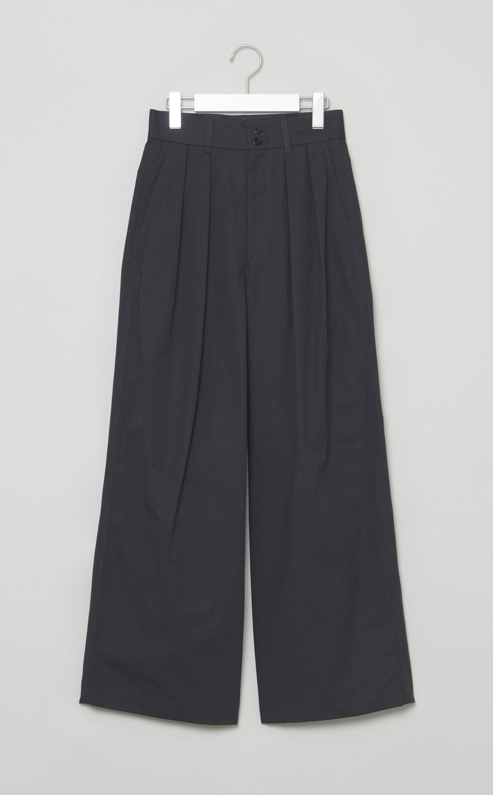 シルクネップワイドパンツ