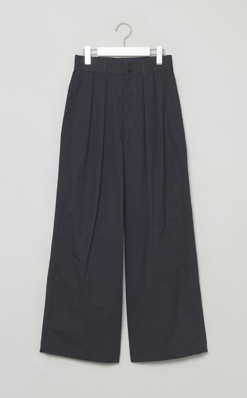 シルクネップワイドパンツ