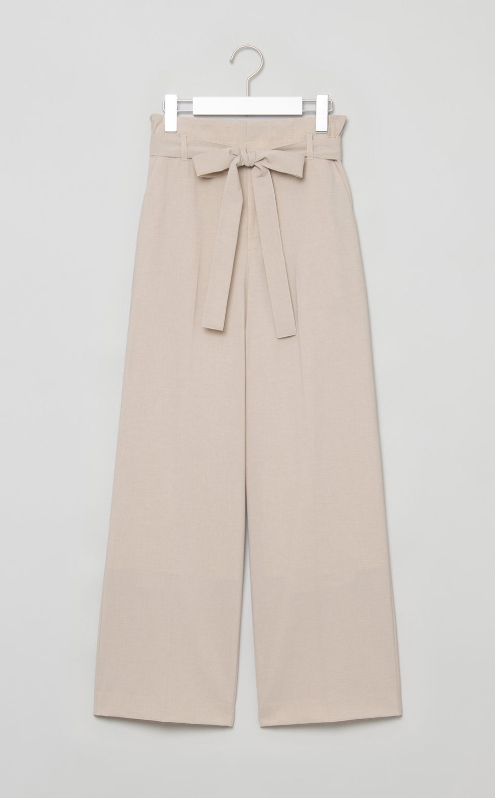 サマーウールハイウェストパンツ