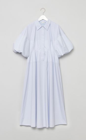 ウエストデザインボリュームワンピース