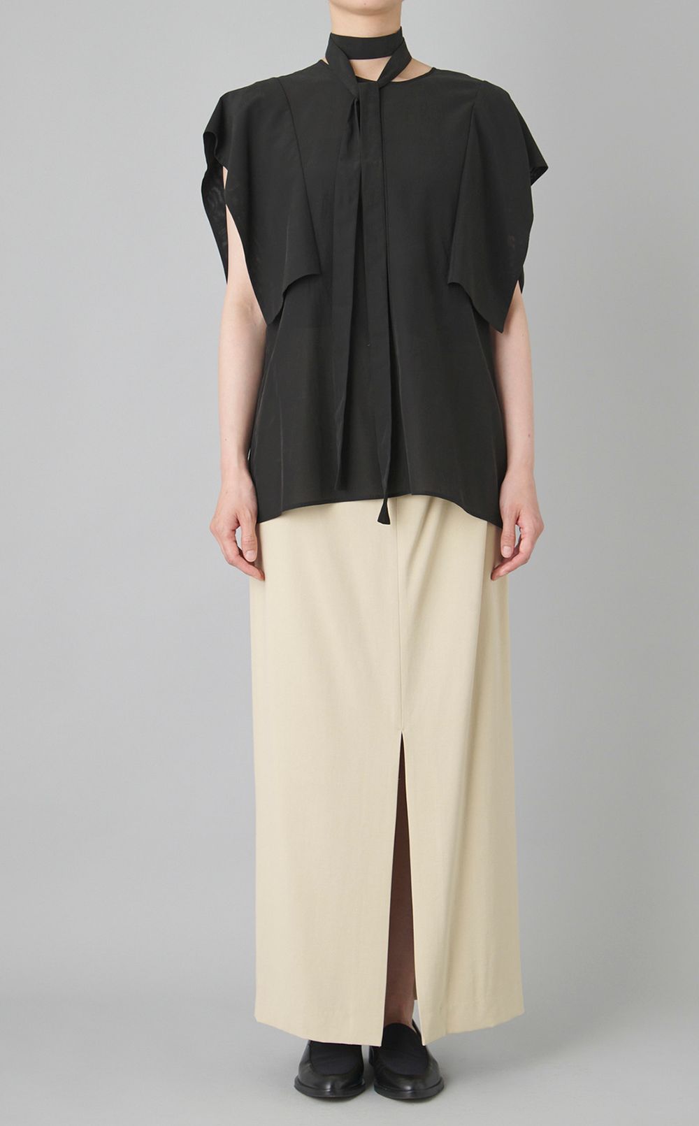 スクエアスリーブブラウス