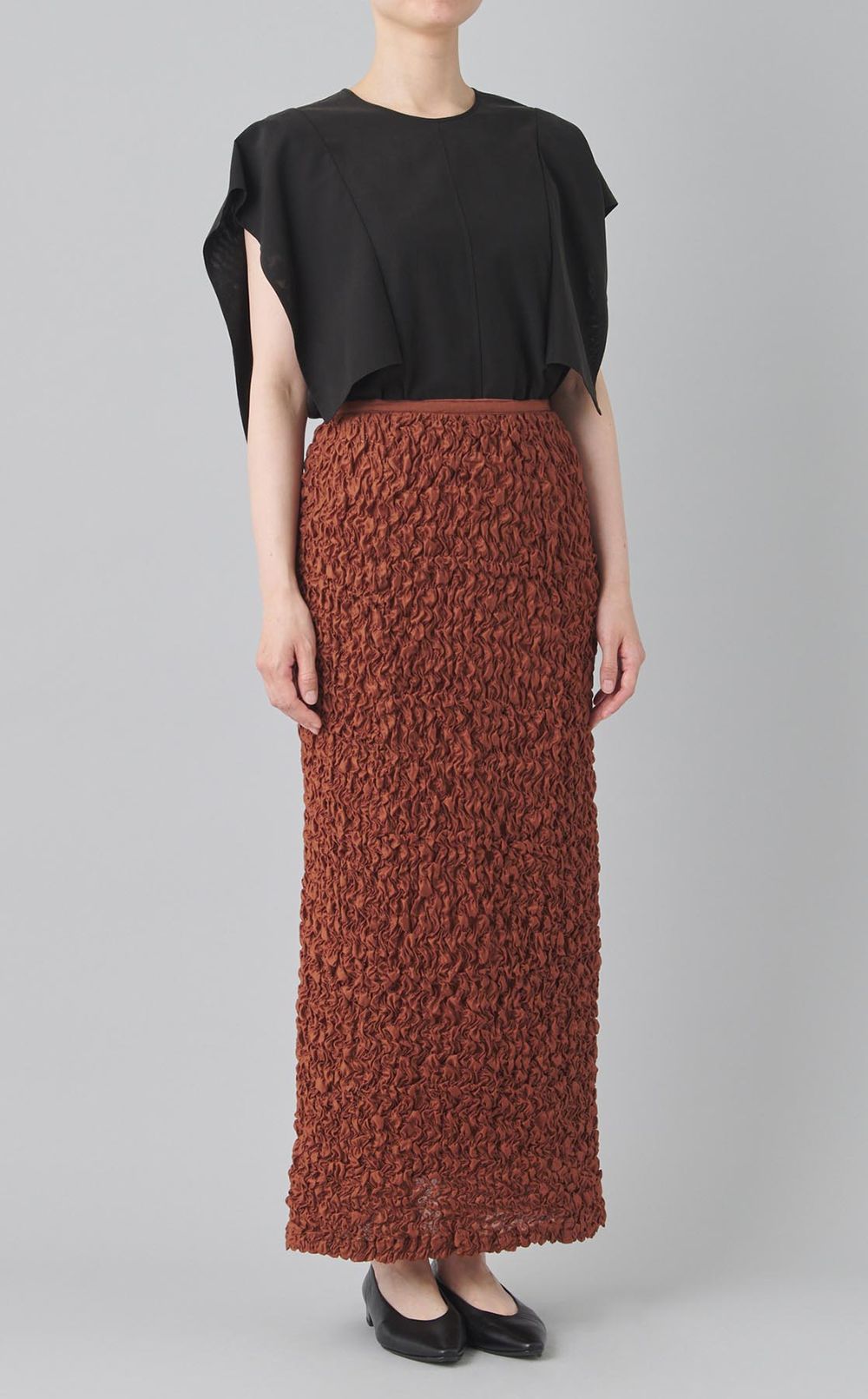 スクエアスリーブブラウス