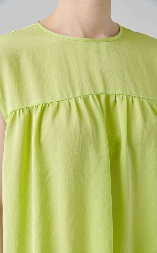 ギャザーボリュームワンピース