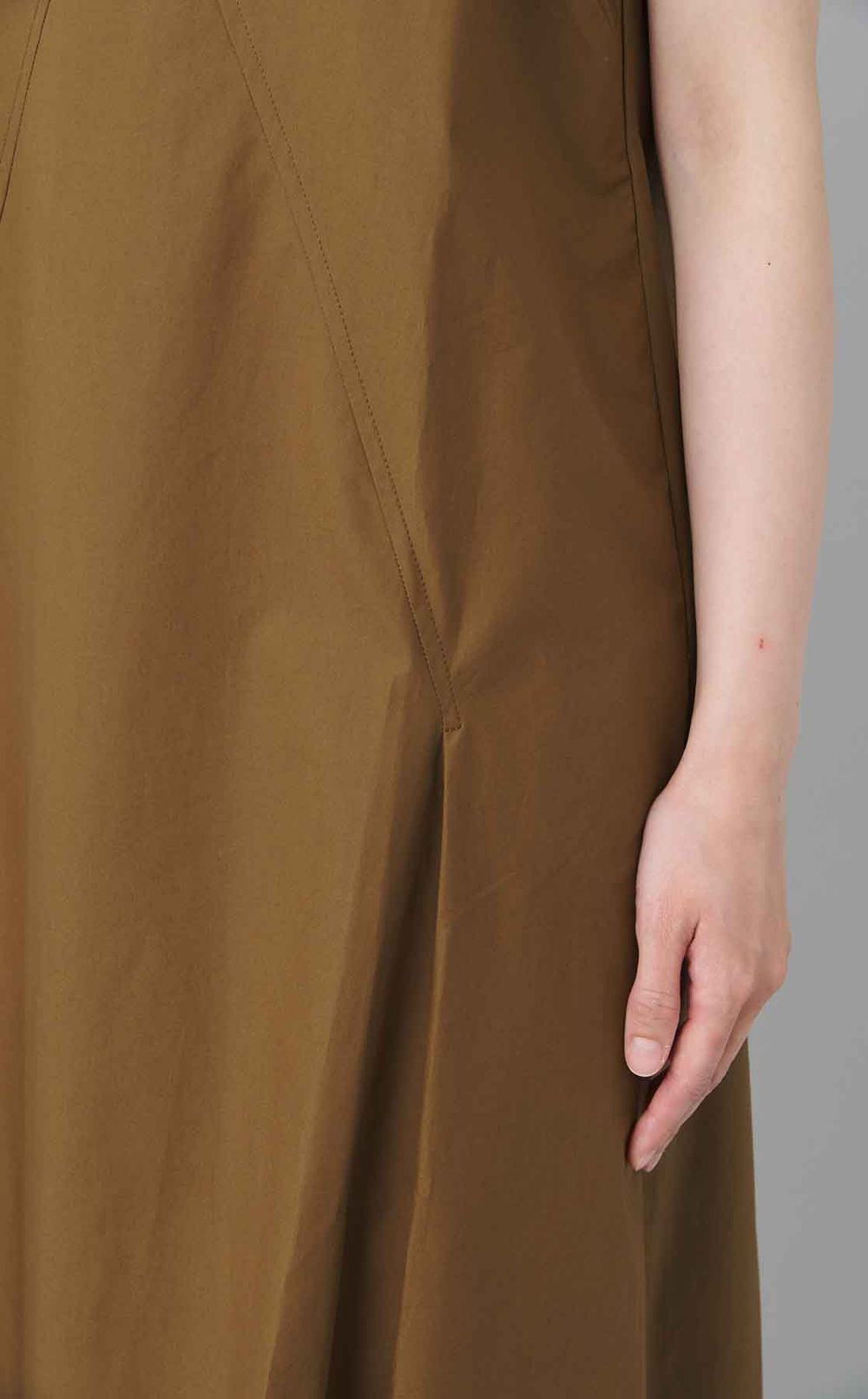 コットンVスリップワンピース