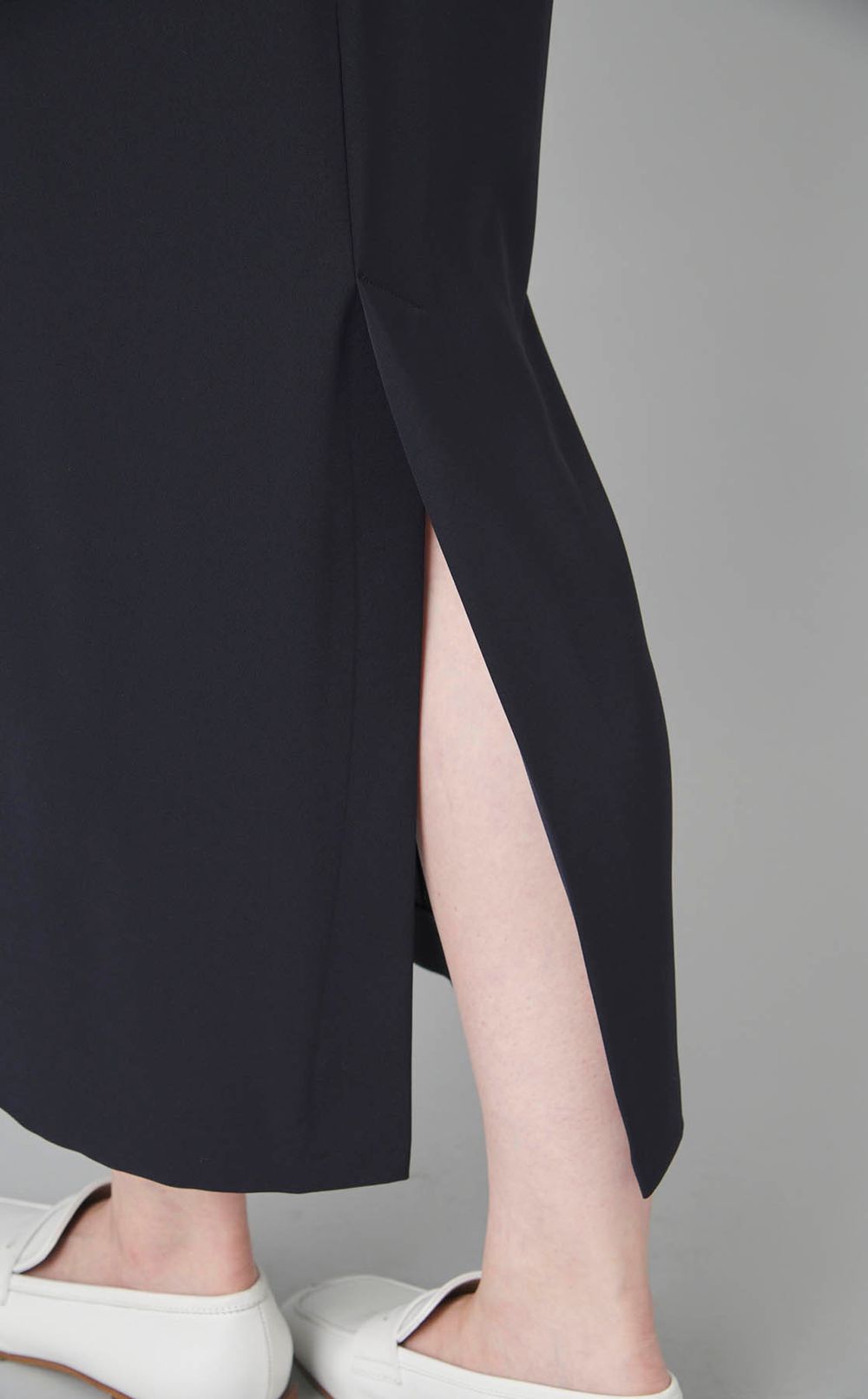 ツイルノースリーブワンピース