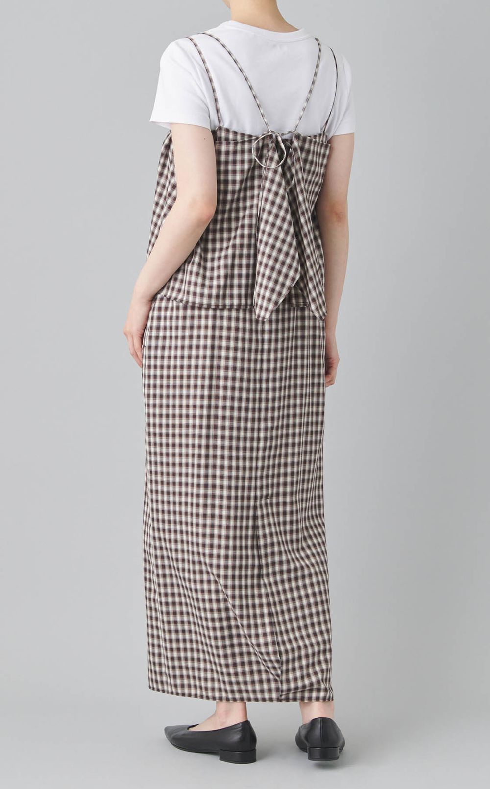 ヘムラインキャミソールワンピース