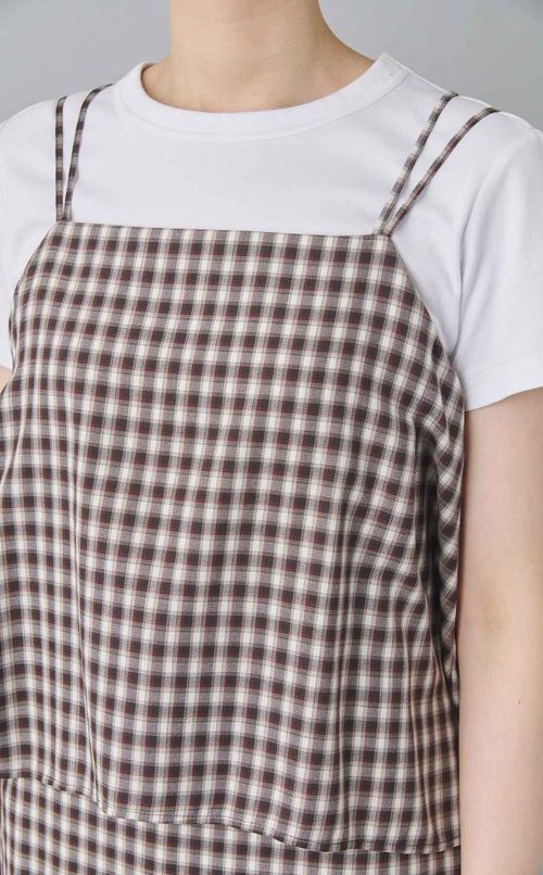 ヘムラインキャミソールワンピース