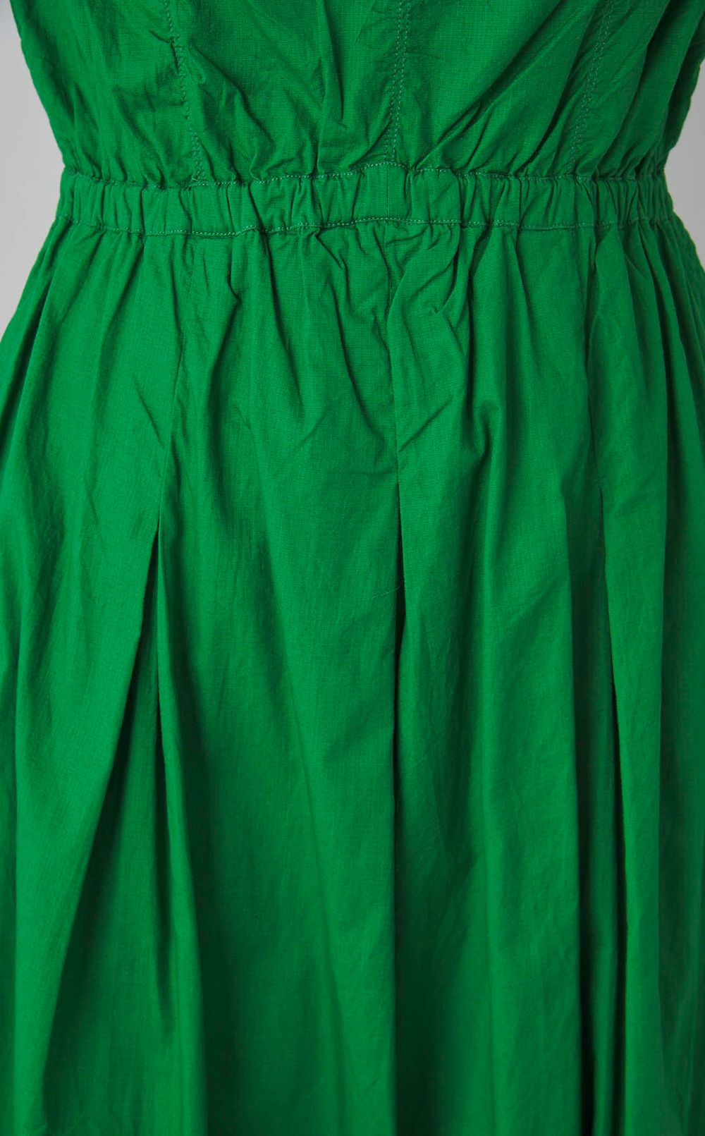 ドビーチェックシャーリングワンピース