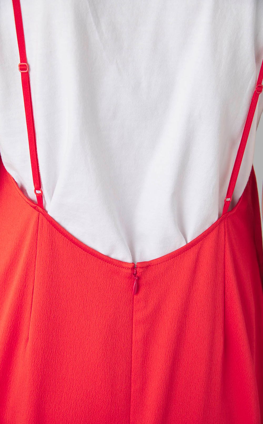 サテンキャミソールワンピース