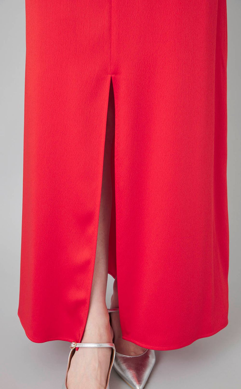 サテンキャミソールワンピース