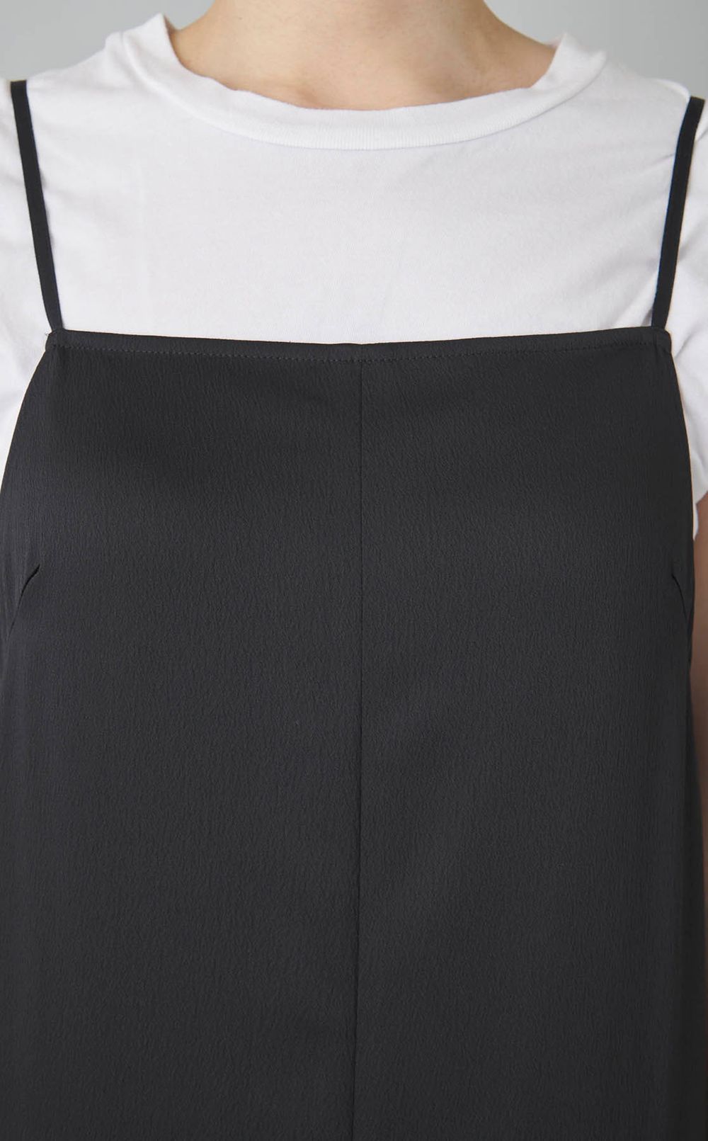 サテンキャミソールワンピース