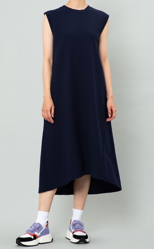 コットン楊柳ジャージーワンピース