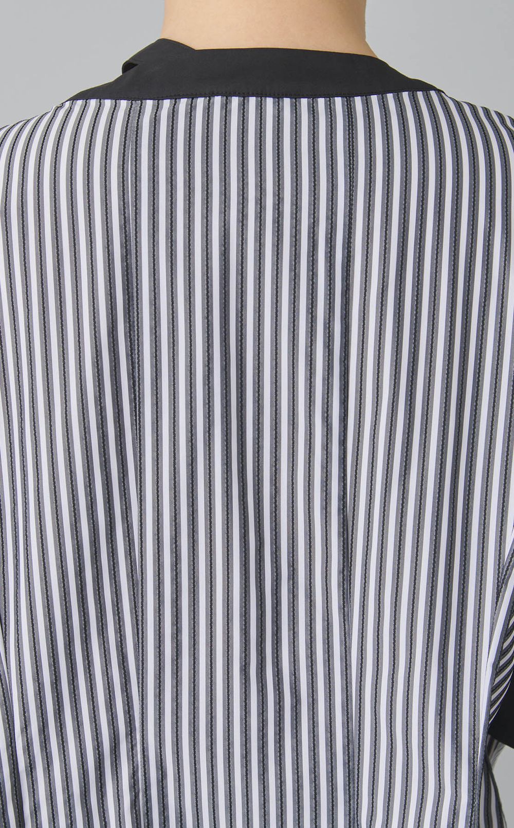 ストライプフレアワンピース