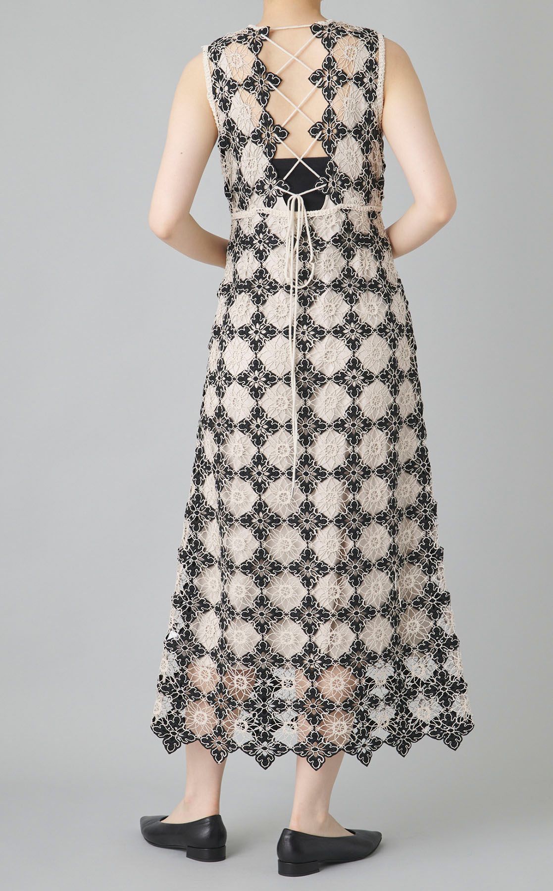 新品タグ付きフレイアイディー ケミカルコードレースワンピース FRAY I.D｜ケミカルコードレースワンピース