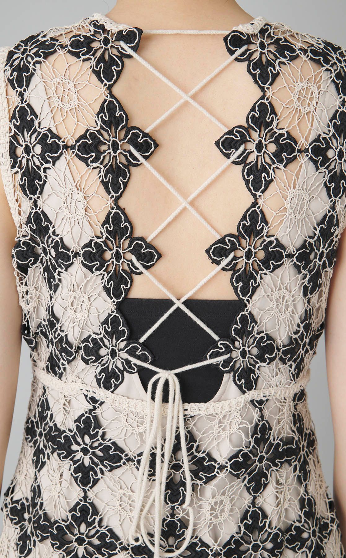 新品タグ付きフレイアイディー ケミカルコードレースワンピース Amazon.co.jp: [フレイ アイディー] ケミカルコードレース