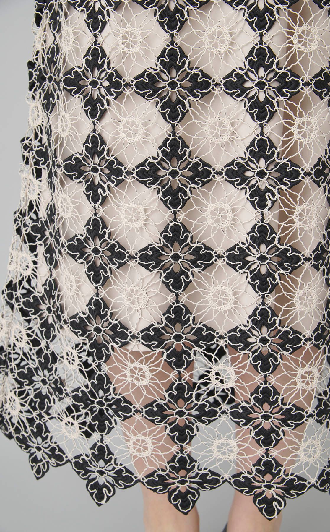 新品タグ付きフレイアイディー ケミカルコードレースワンピース FRAY I.D｜ケミカルコードレースワンピース