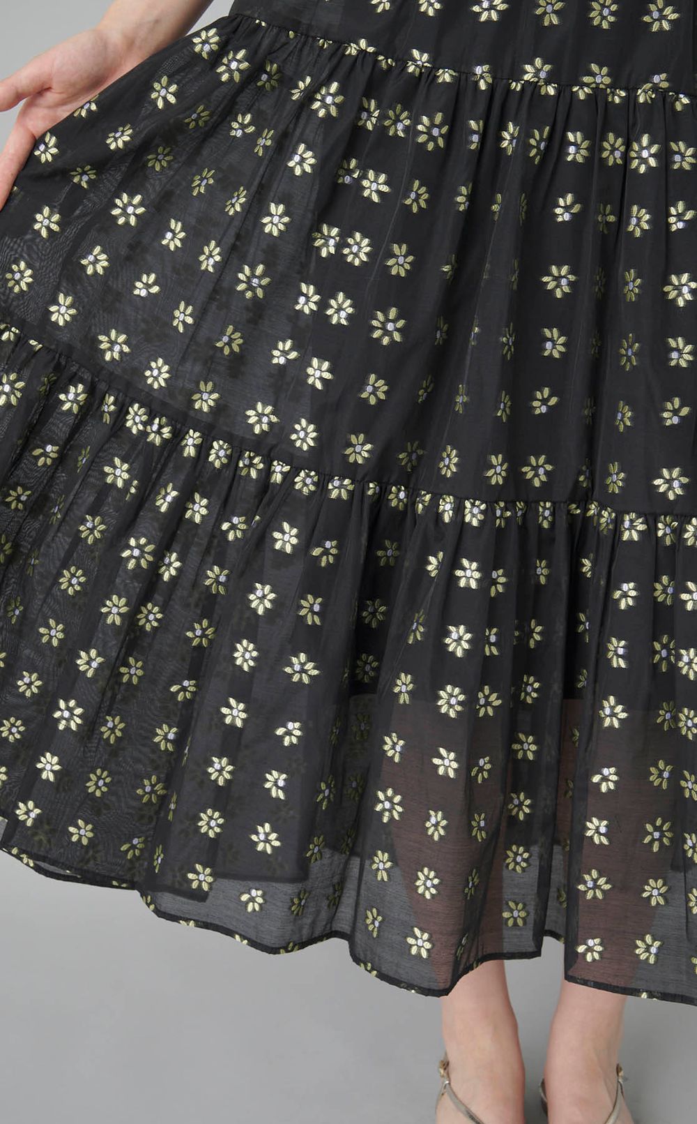 2wayティアードワンピース