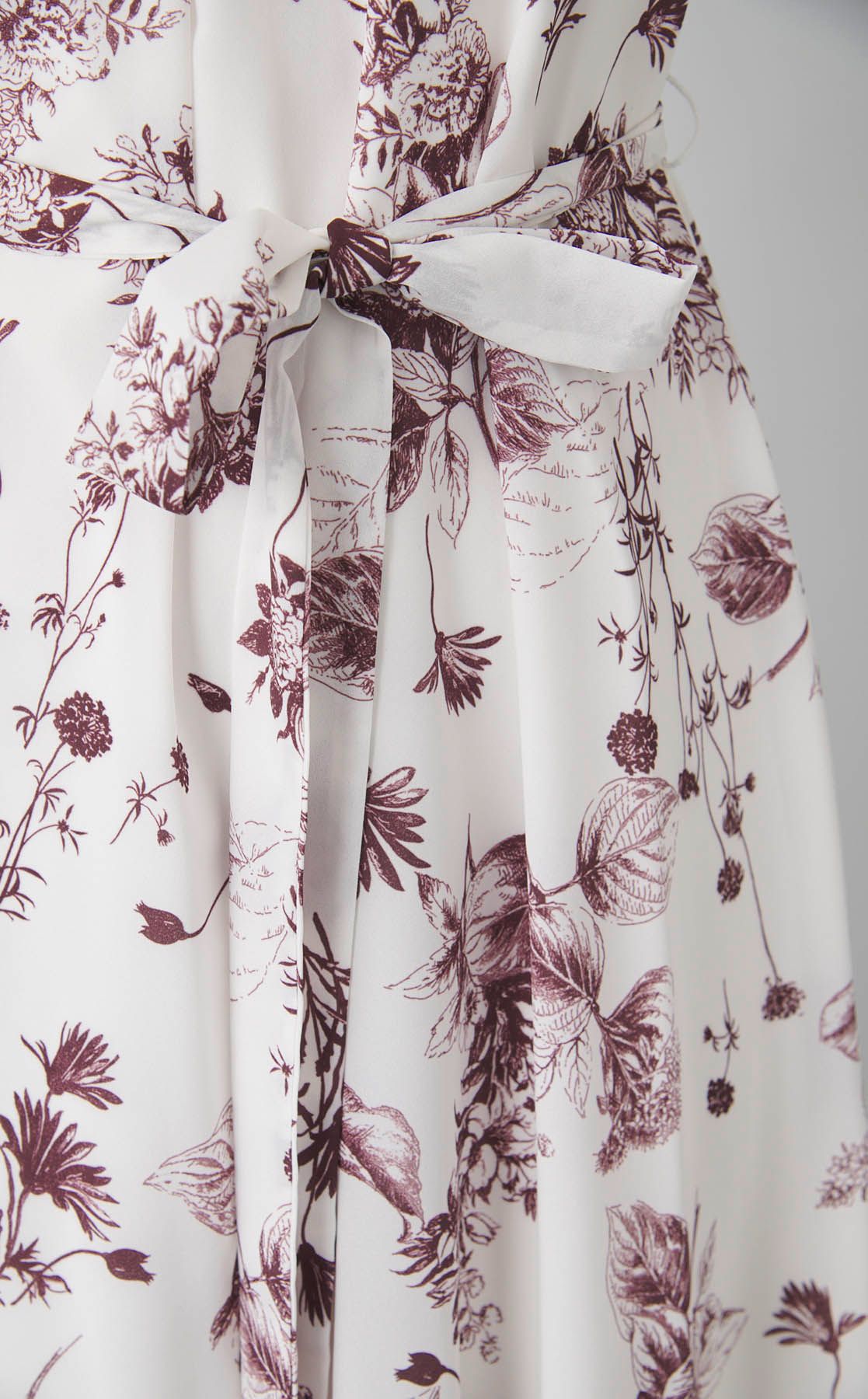 FRAY I.D｜ホルターネックフラワーワンピース