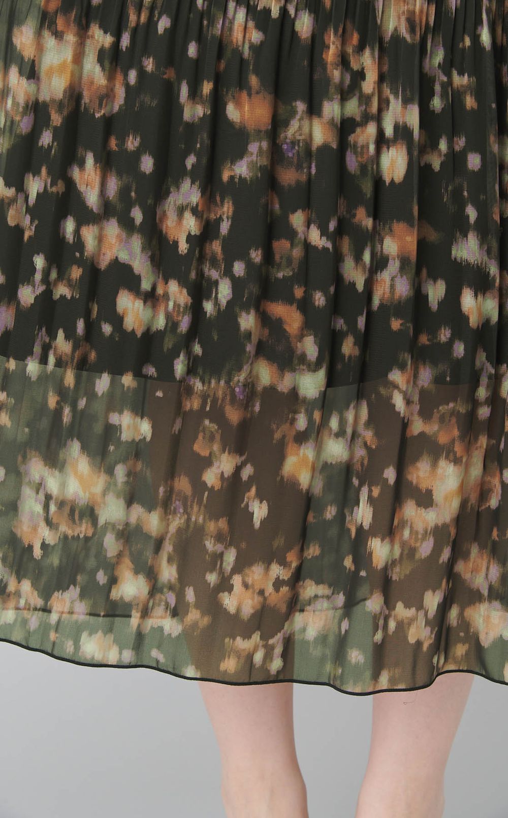 フラワープリントワンピース