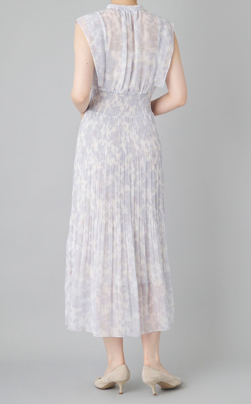 フラワープリントワンピース