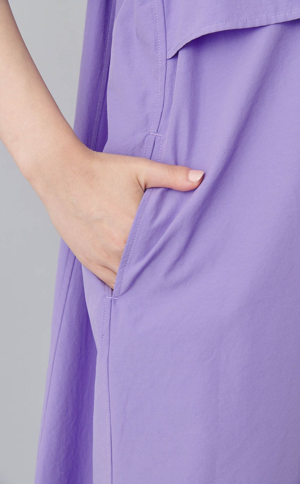 バックタックフラップワンピース