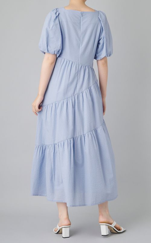 スクエアボリュームワンピース