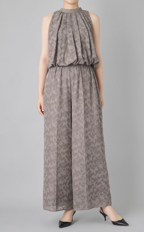 バックリボンセットアップパンツ