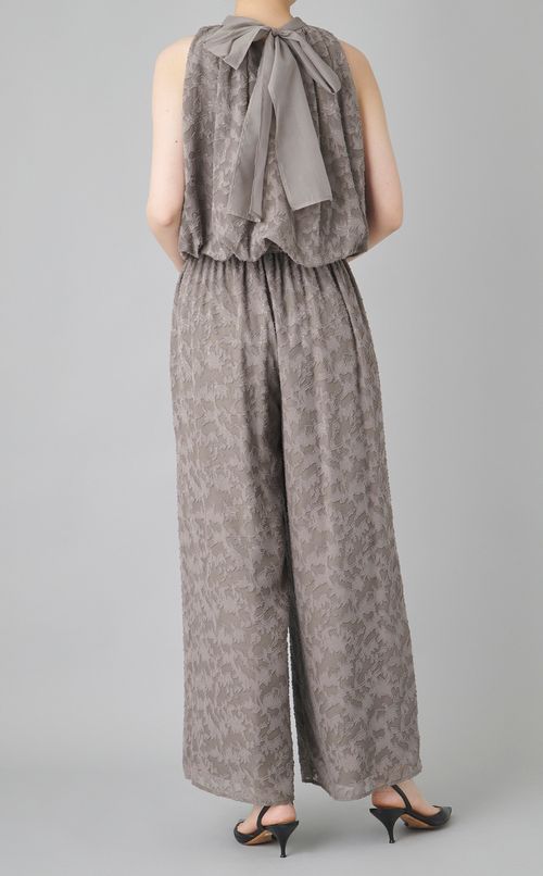 バックリボンセットアップパンツ