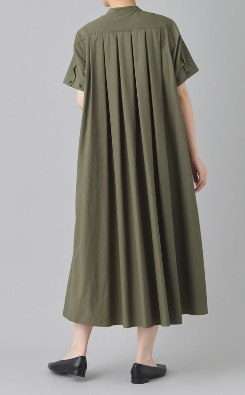 バックタックフラップワンピース