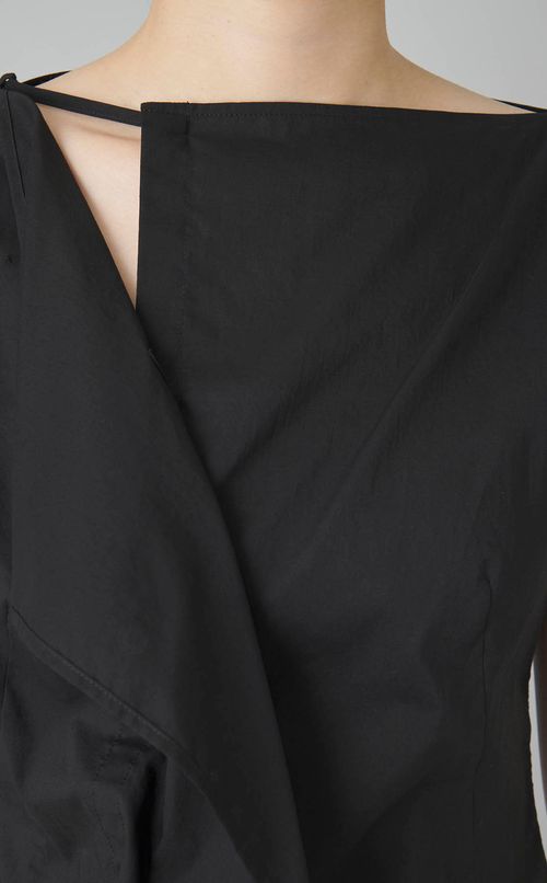 コットンドレープブラウス