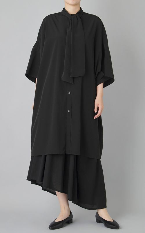 コットンボイルアシメトリースカート