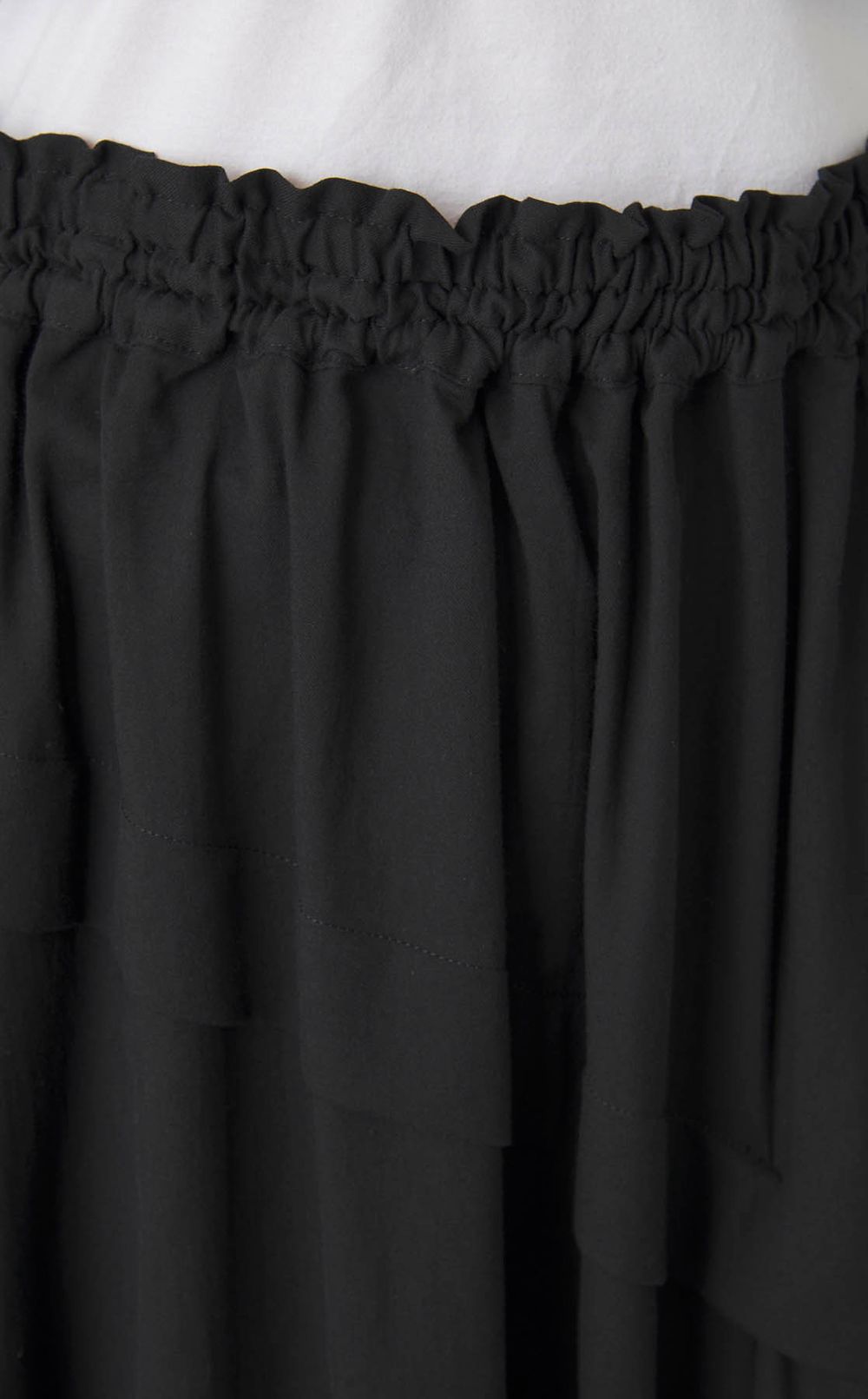 コットンボイルアシメトリースカート