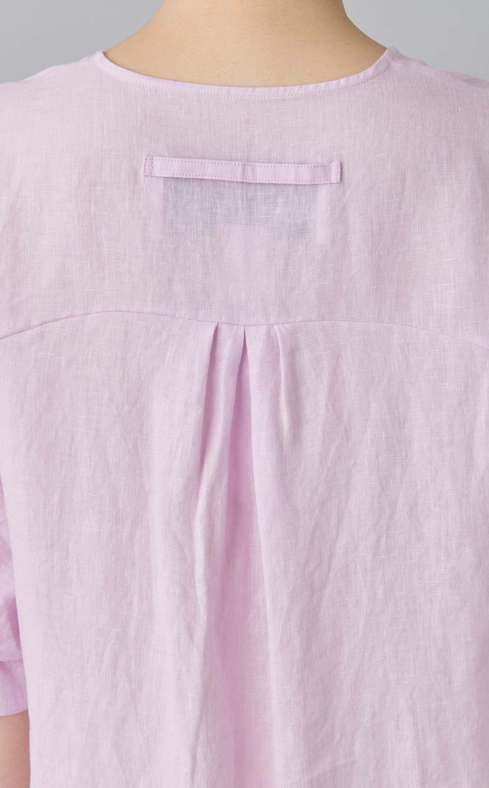 リネンツイストスリーブワンピース