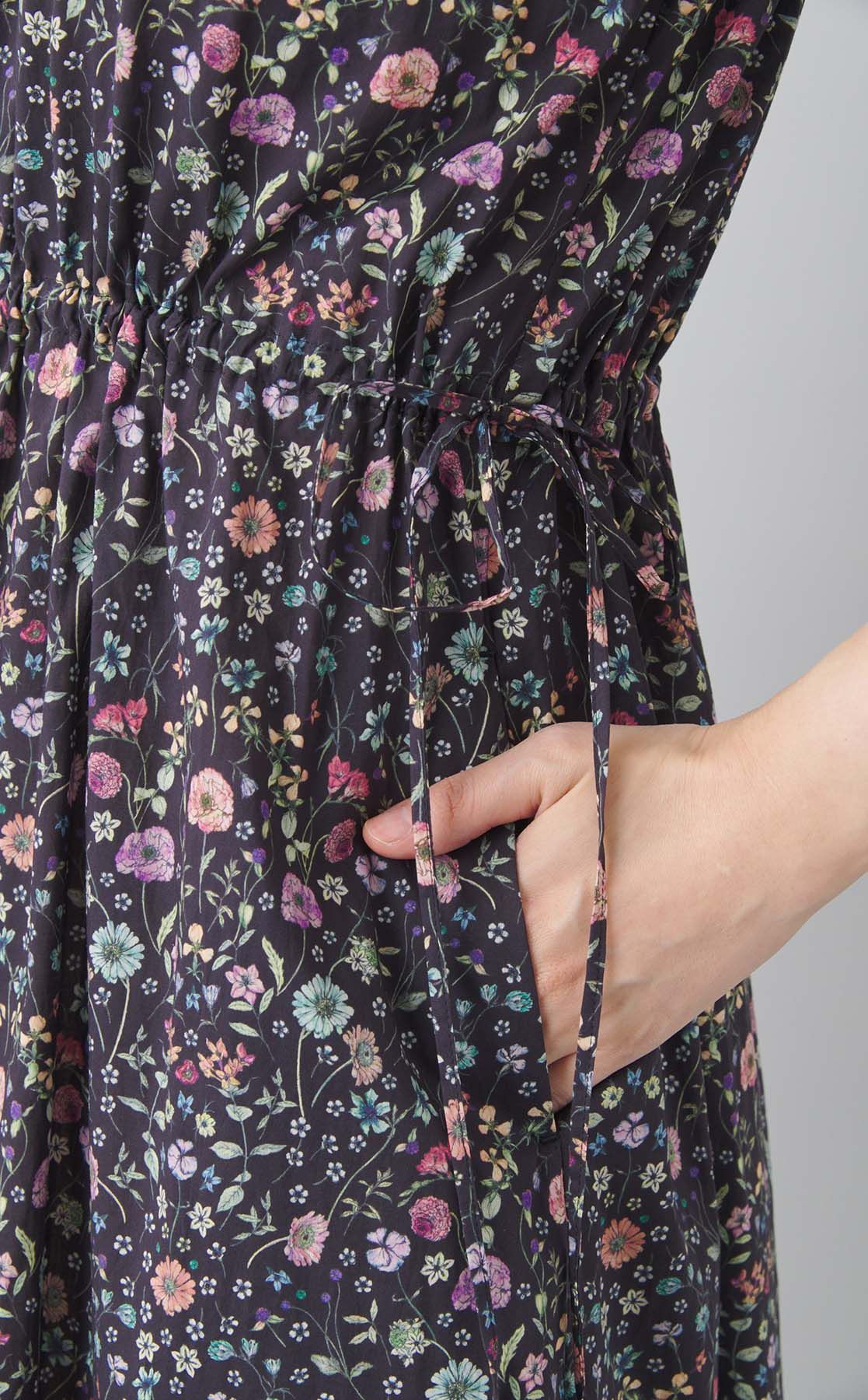 MACKINTOSH PHILOSOPHY｜リバティプリントノースリーブワンピース