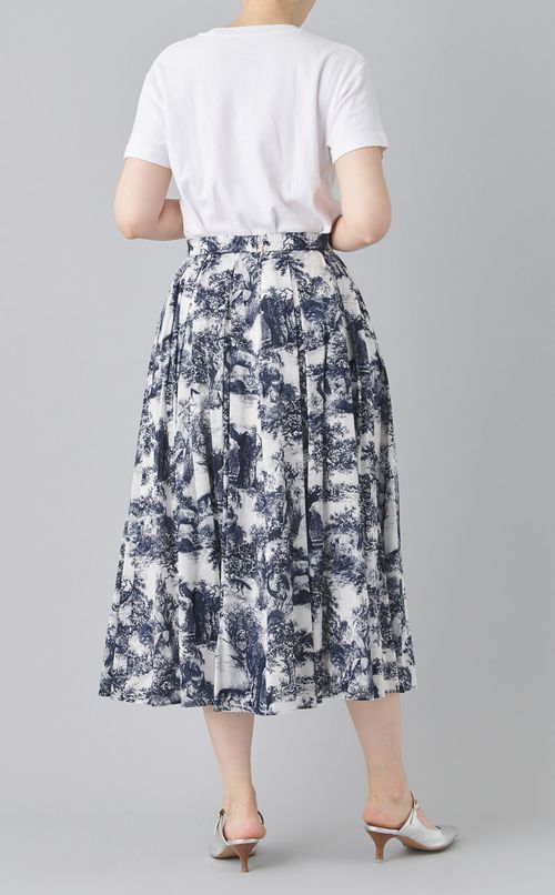 トワルドジュイフレアスカート