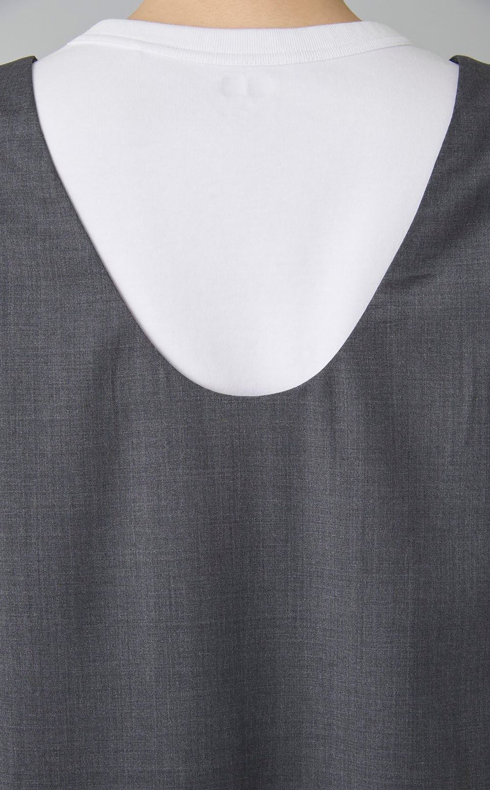 ウールトロバルーンシルエットワンピース